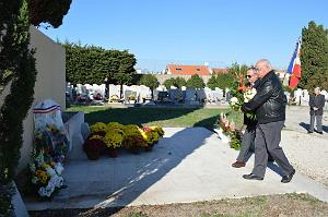 CEREMONIE DU 1 NOVEMBRE 2015 CIMETIERE DE MAZARGUES (31)